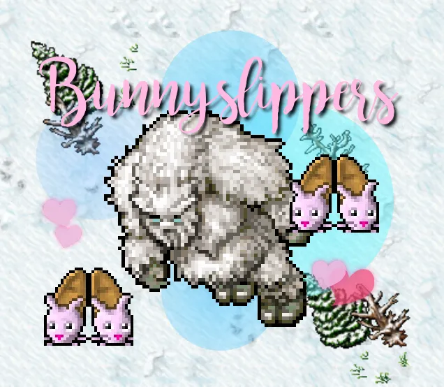 This Yeti wore Bunnyslippers!