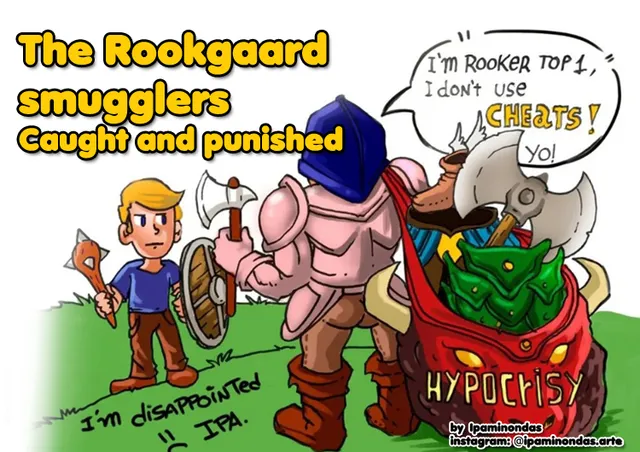 The Rookgaard smugglers: Caught and punished!