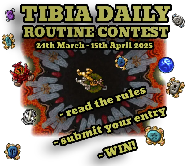 Tibia Daily Routine Contest