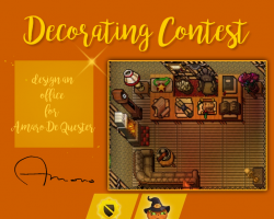 Contest by TibiaHome and PortalTibia: New office for Amaro The Quester!