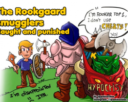 The Rookgaard smugglers: Caught and punished!