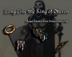 Royal Paladin from Damora beats Oberon!