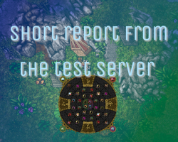 Testa: short report from the Test Server