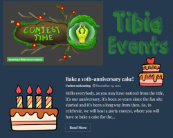 Bake with TibiaEvents.com!
